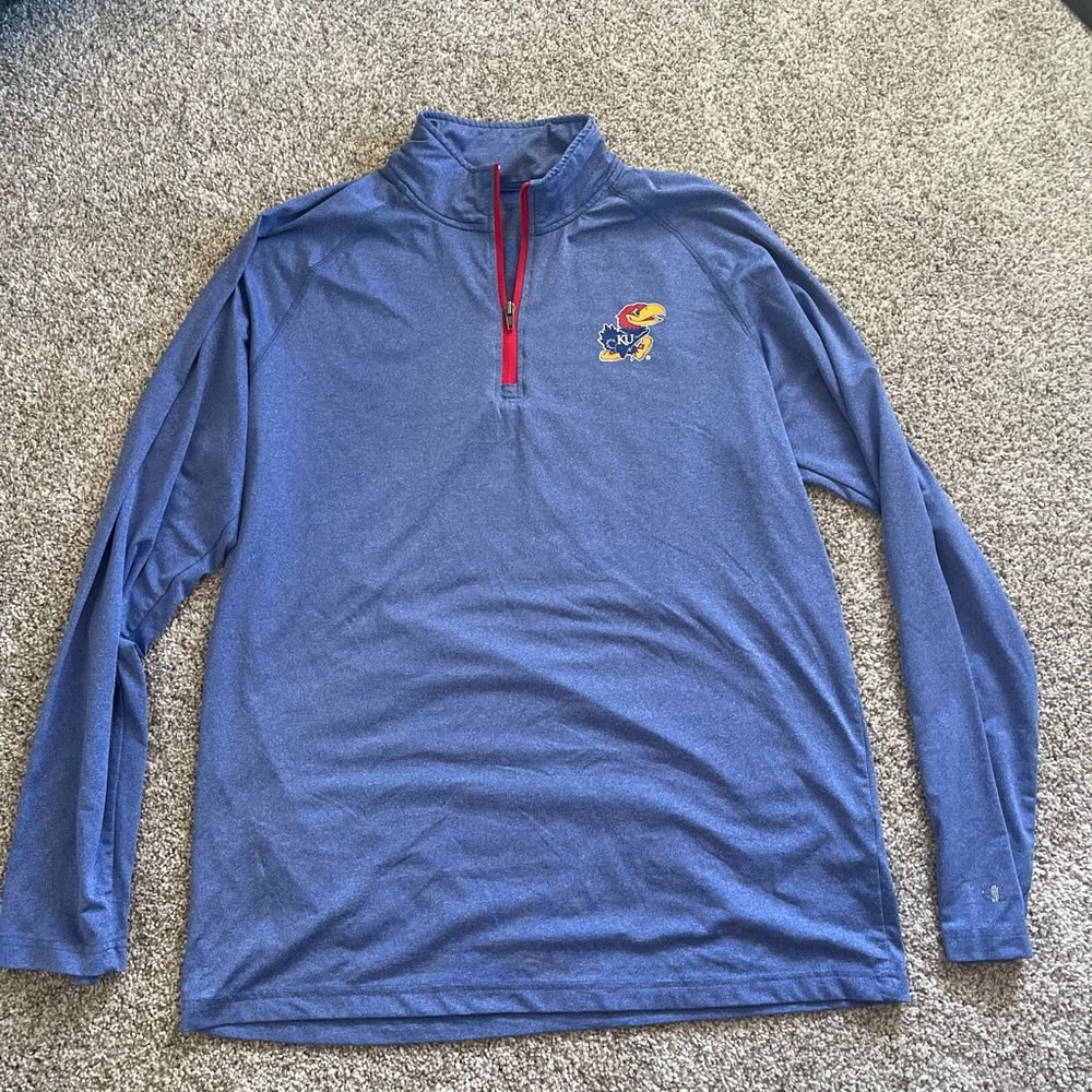Jayhawks quarter zip